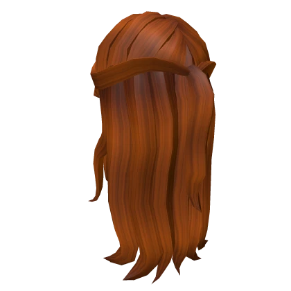 Charming Half Up Hair Ginger