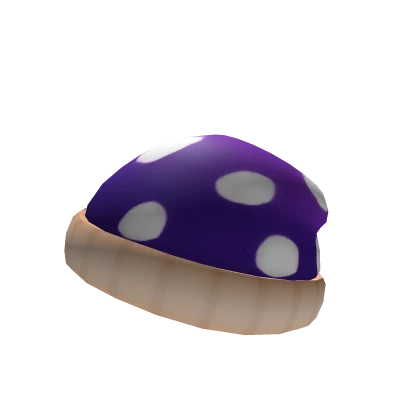 Purple Mushroom Beanie