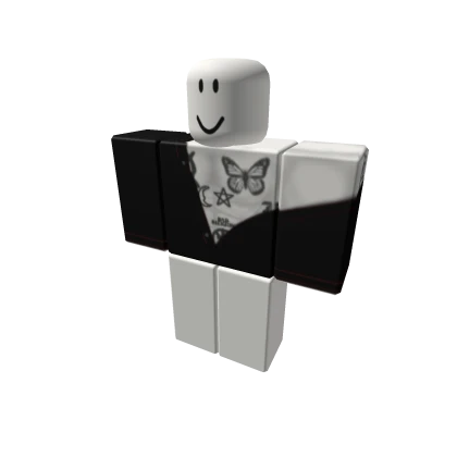 Black shirt w tattoos