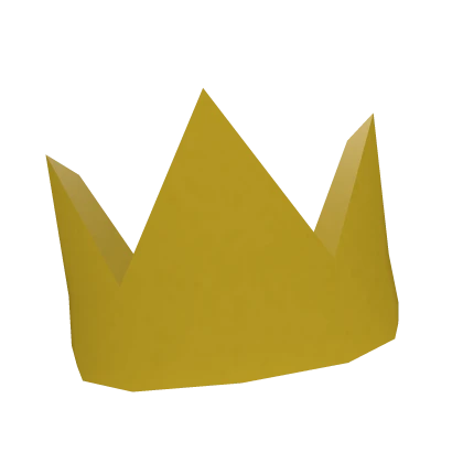 Yellow Paper-Like Crown