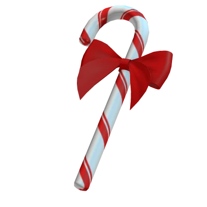 Candy Cane with a Bow