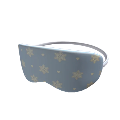 Christmas Sleeping Mask Blue