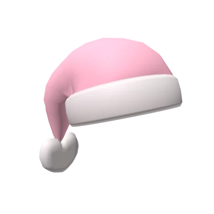 Light Pink Santa Heart Hat