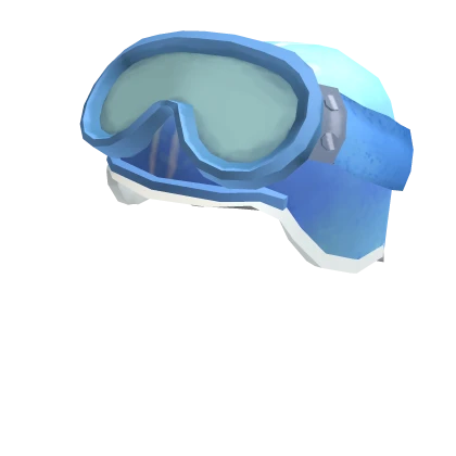 Blue Snowboarding Helmet