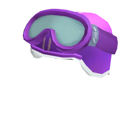 Purple Snowboarding Helmet