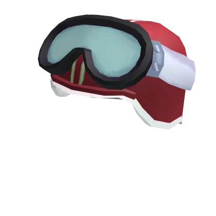 Red Snowboarding Helmet