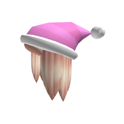 Cutie Pink Elf Snow Cap