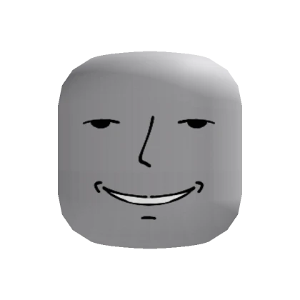 Recolorable Smirking Chill Funny Meme Head