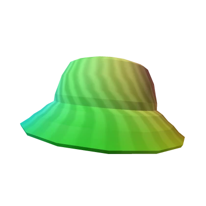 Rainbow Striped Fashionable Hat