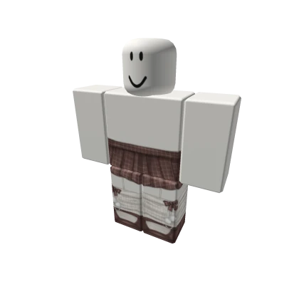 ❄️ x kawaii winter brown skirt + bear heels ♡