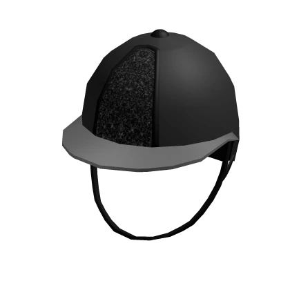 Riding Helmet - Black Sparkle