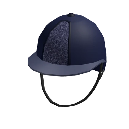 Riding Helmet - Blue Sparkle