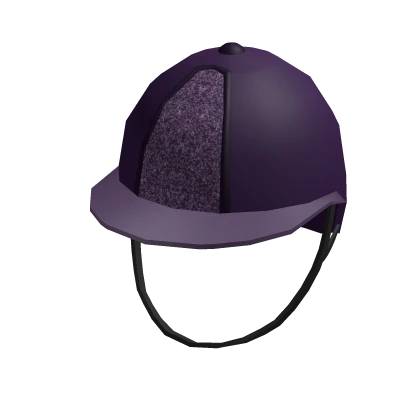 Riding Helmet - Purple Sparkle