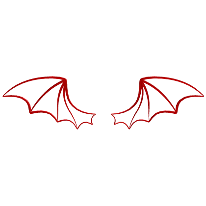 Doodle Devil Wings