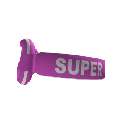 SUPER! Pink Goggles (Sideways)