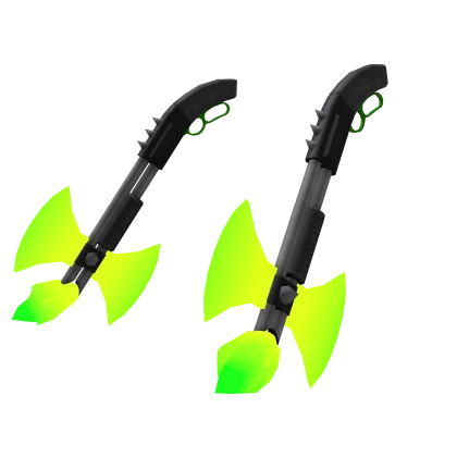 Toxic Overlord's Dual Shotguns