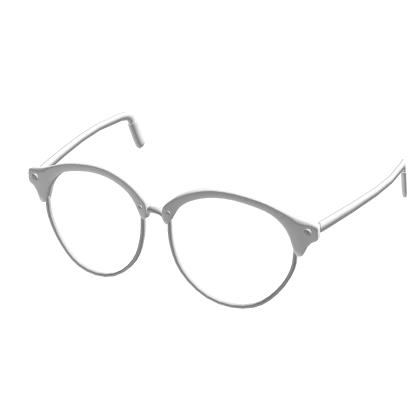 White Vintage Glasses