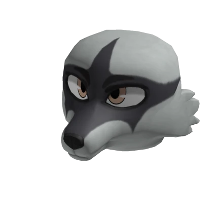 Silver Fox Head