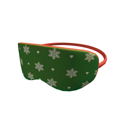 Christmas Pajama Mask Green