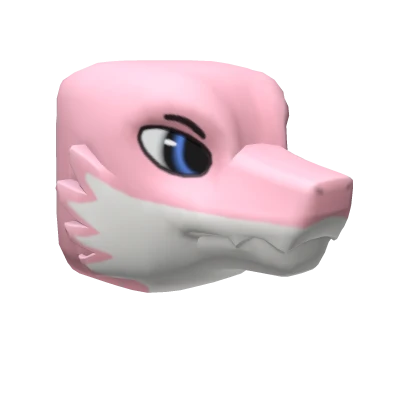 Kawaii Furred Dragon Head