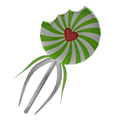 Sticky Sweet Green Lollipop