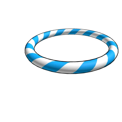 Blue Cartoony Candycane Halo 