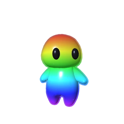 Mini Rainbow Slime Plushie