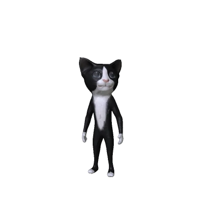 Sly Black Cat