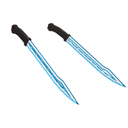 Dual Blue Energy Sabers