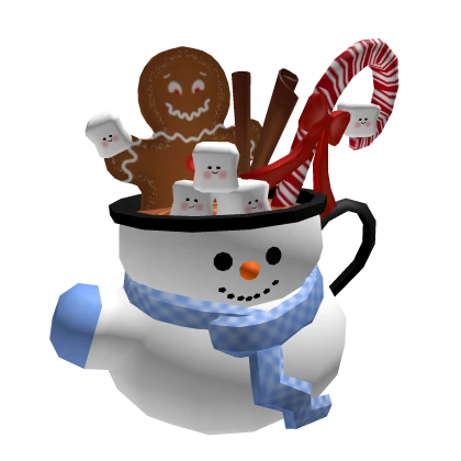 Cocoa Café Snowman Mug