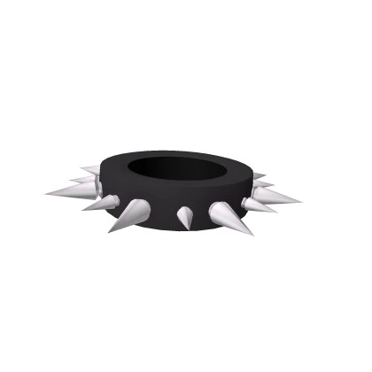 Black Spiky Goth Necklace (3.0)