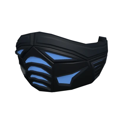 Cyber Punk Mask Blue