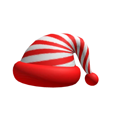 Candy Cane Santa Hat