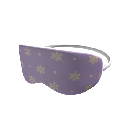 Christmas Sleeping Mask Purple