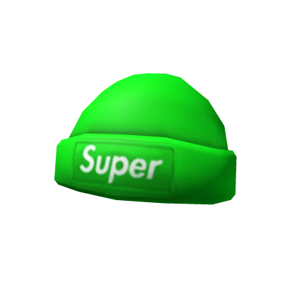 Green Super Beanie