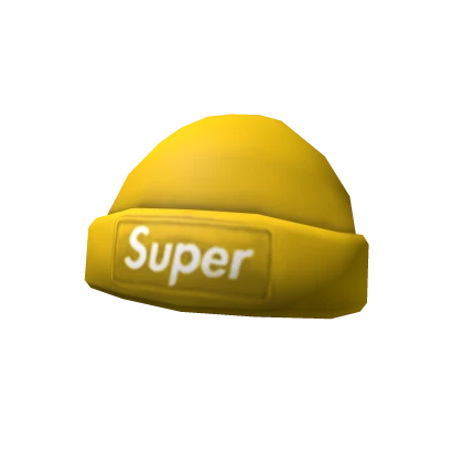 Yellow Super Beanie