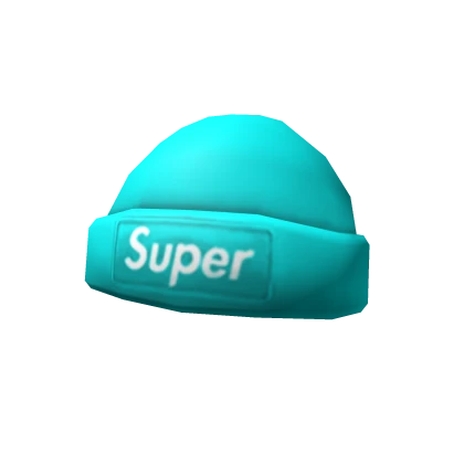 Cyan Super Beanie