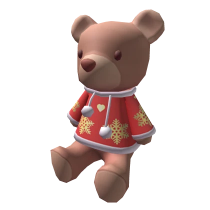 Red Christmas Teddy