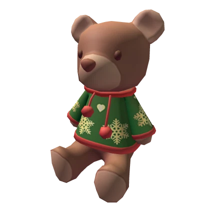 Red Green Christmas Teddy