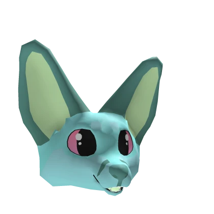 Blue Furfox Head