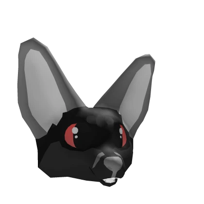 Black Furfox Head