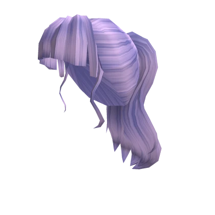 Cute Simple Pony with Bangs Lavender