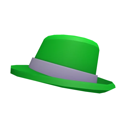 Fedora in Grassy Green