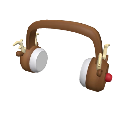 Christmas Reindeer Headphones