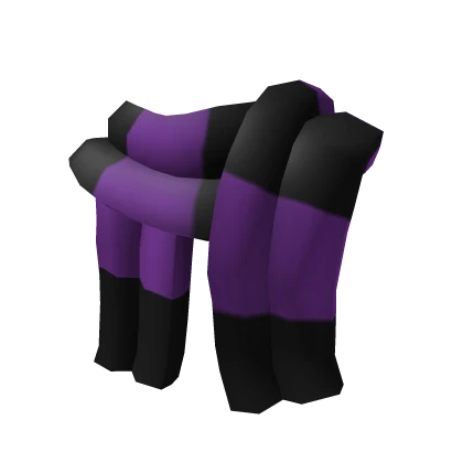 Black and Purple Scarf (3.0)