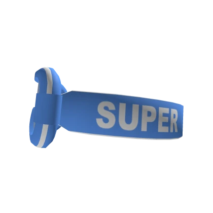 SUPER! Sky Blue Goggles (Sideways)