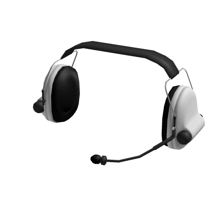 White Tactical Headset