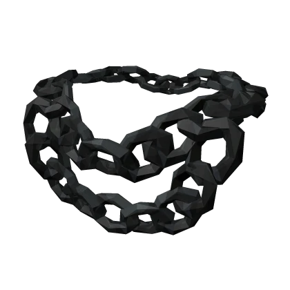 1.0 Aesthetic Dual Chain Necklace - Black