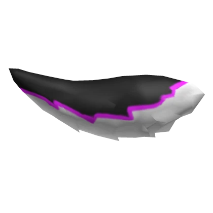 Black & Purple Wolf Tail