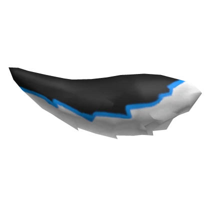 Black & Blue Wolf Tail